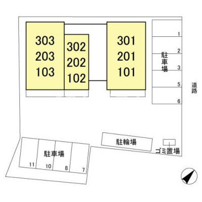 【区画図】 | D-ROOM西本郷