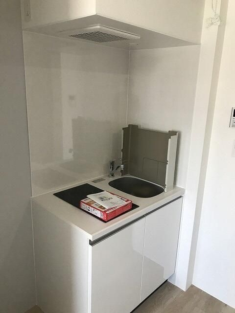 Ａｉｒ　Ｔｏｗｅｒ　Ｎｉｐｐｏｒｉ　Ｂ棟のキッチン