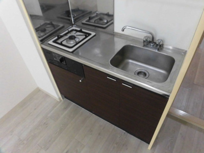【キッチン】 | シャングリラみつもと | 一口ガスコンロのキッチンです