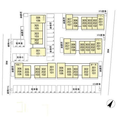 【区画図】 | 本郷の杜 ブラン