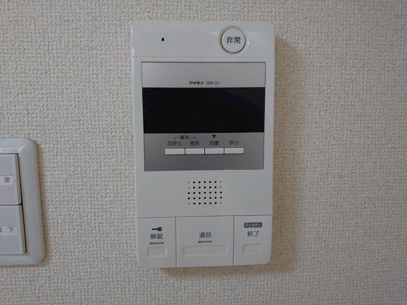 ロンディネ鷺ノ宮のセキュリティ|モニター付きインターホン☆(同一仕様写真)