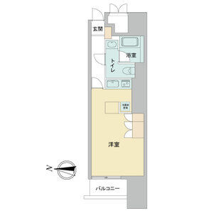 ドゥーエ大須の間取り