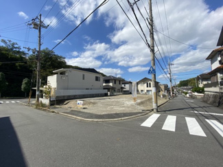 【前面道路含む現地写真】 | 宇治市折居台1丁目　2区画A号地　売土地　建築条件付き