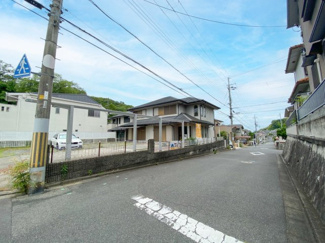 【前面道路含む現地写真】 | 宇治市折居台1丁目　2区画A号地　売土地　建築条件付き