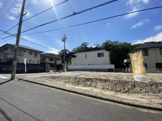 【前面道路含む現地写真】 | 宇治市折居台1丁目　2区画A号地　売土地　建築条件付き