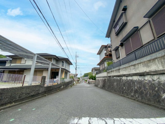 【前面道路含む現地写真】 | 宇治市折居台1丁目　2区画A号地　売土地　建築条件付き