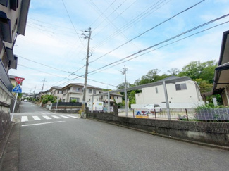 【前面道路含む現地写真】 | 宇治市折居台1丁目　2区画A号地　売土地　建築条件付き