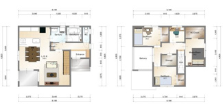【参考プラン】 | 宇治市折居台1丁目　2区画A号地　売土地　建築条件付き | 自由設計になりますので設計士と直接お話していただきオンリーワンのおうちづくりが可能です！需要の多いランドリールームも実現可能です。一緒に楽しくお家づくりをしていきましょう！