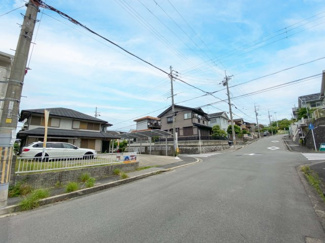 【前面道路含む現地写真】 | 宇治市折居台1丁目　2区画A号地　売土地　建築条件付き