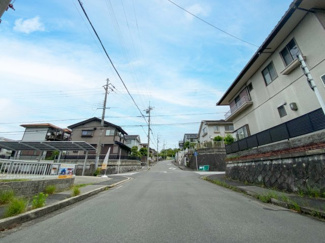 【前面道路含む現地写真】 | 宇治市折居台1丁目　2区画A号地　売土地　建築条件付き