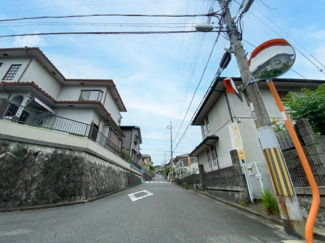 【前面道路含む現地写真】 | 宇治市折居台1丁目　2区画B号地　売土地　建築条件付き