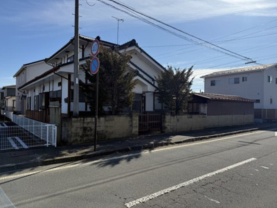 【前面道路含む現地写真】 | 佐久市臼田小学校北売地