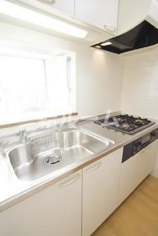 板橋区赤塚２丁目の賃貸マンションのキッチン