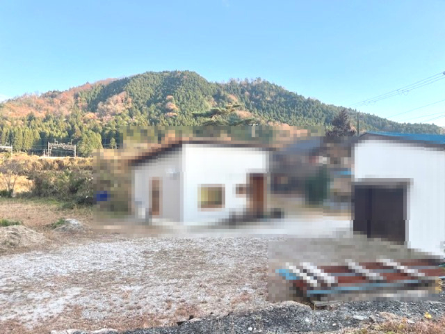 長浜市西浅井町大浦114坪売地の前面道路含む現地写真