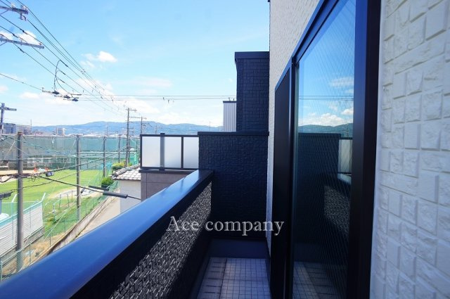 【バルコニー】 | 東大阪市中小阪1丁目　【2号地/全2区画】 | 3階のバルコニー、水栓完備です☆