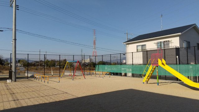 かがやきの郷３期　36号地の周辺|分譲地内にある公園です
