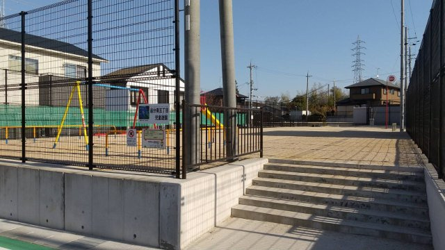 かがやきの郷３期　36号地の周辺|分譲地内にある公園です