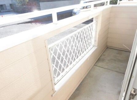 サンハイツ平城のバルコニー