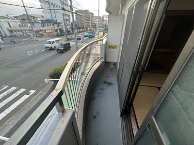 【バルコニー】 | 高木ハイツ | バルコニー付きです