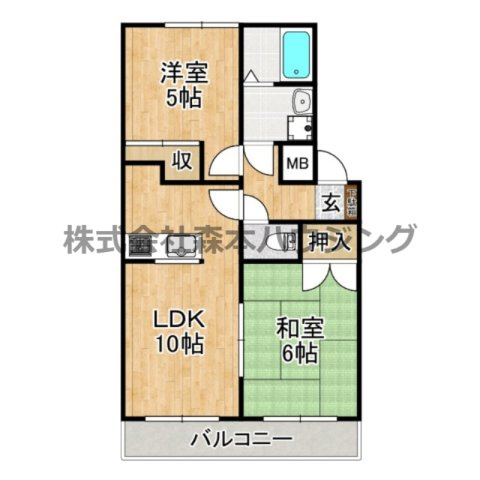 【間取り】 | 　シャトレヴェールA棟
