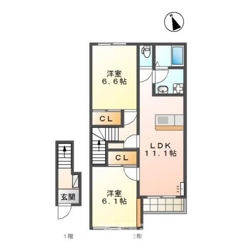 ベビーズ・ブレスの間取り