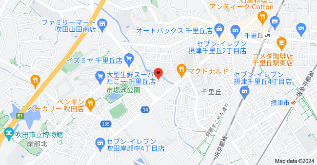 シャーメゾンアメニティの地図