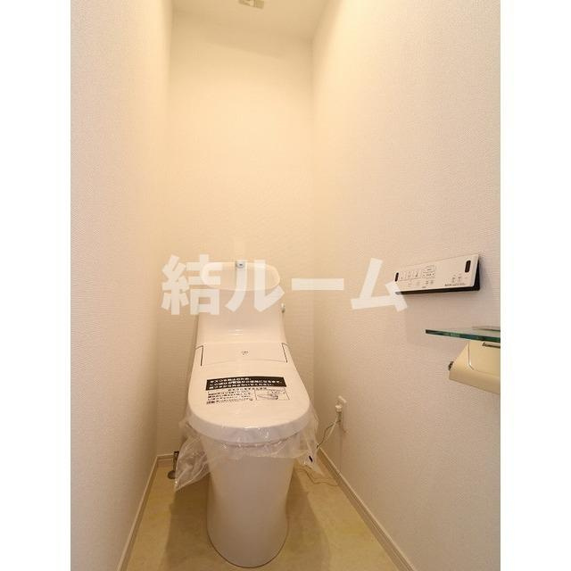 板橋区本町の賃貸マンションのトイレ