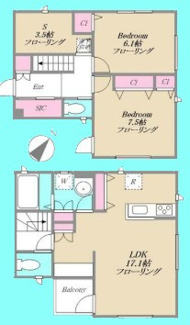 【間取り】 | ルークス池上 | ルークス池上