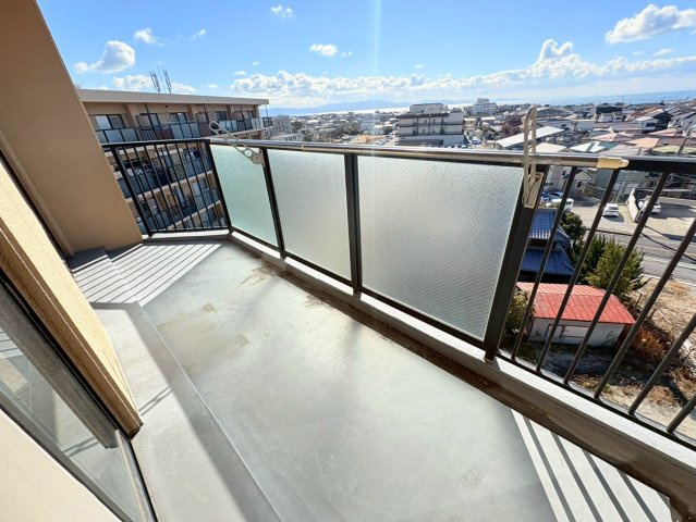 リベール明石江井ヶ島Ⅱのバルコニー