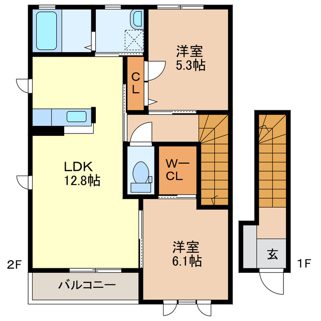 メゾンファシルの間取り