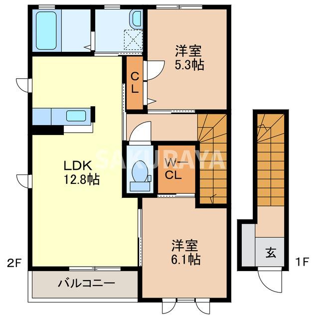 メゾンファシルの間取り