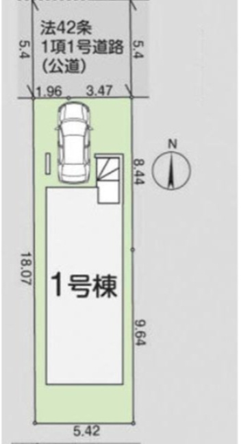 【Livele Garden.S】小平市学園東町の区画図
