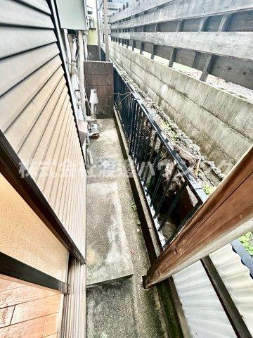甲子園九番町一戸建のバルコニー