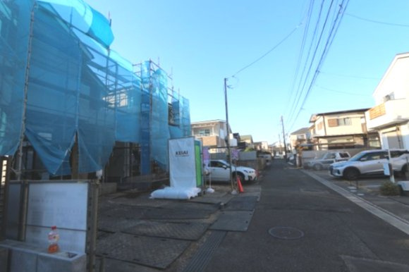 【KEIAI　Grace】小平市花小金井16期の外観|充実の設備・仕様：食洗機・浄水器・浴室暖房換気乾燥機・玄関ミラー・エコジョーズなど