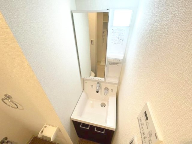 ヒルズ宮元町の洗面所