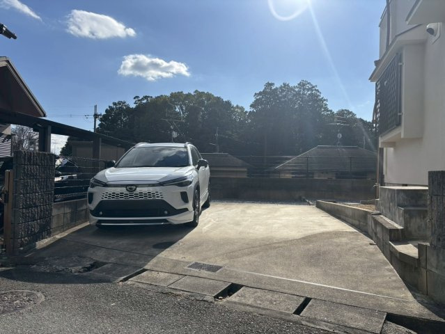 奈良市押熊町の前面道路含む現地写真|前面道路含む現地写真です