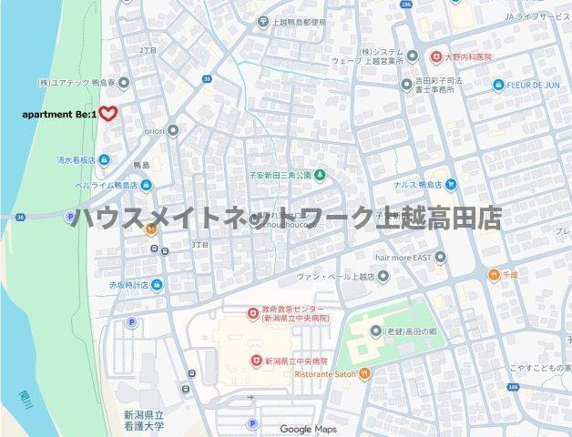 apartment Be：1の地図|位置図