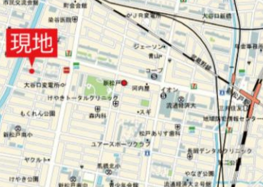 サンライトパストラル弐番街C棟の地図
