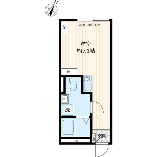 グランヴィラージュ相模原の間取り