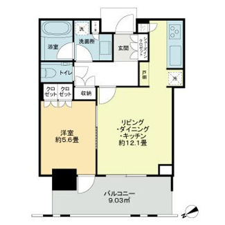 【間取り】 | パークコート六本木ヒルトップ