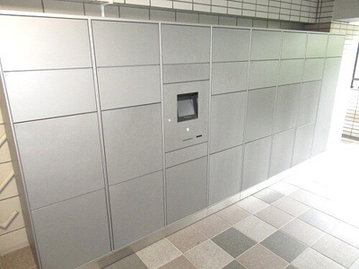 【設備】 | ライオンズマンション板橋区役所前第6 | 宅配BOX　※前回募集時2021年8月撮影