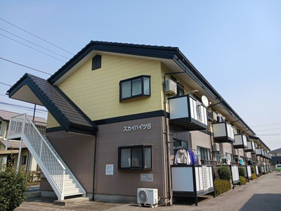 【外観】 | スカイハイツＢ | 外観もきれいです