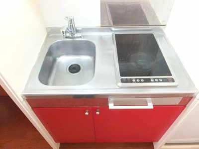 【キッチン】 | レオパレスジェンティアン | 仕様、設備は現況と異なる場合があります。