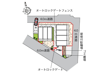 【区画図】 | ラポールⅠ