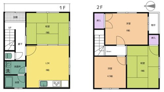 【間取り】 | 北白川東伊織町　中古戸建