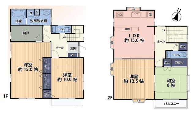 【間取り】 | 東松山市野田　中古戸建