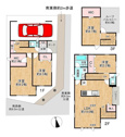 【間取り】 | 延床面積100平米超えの広さがある4LDK＋2WICタイプ
1階・2階にトイレがあるのは嬉しいですね♪