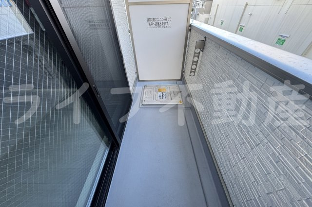 KTIレジデンス弥刀のバルコニー|落ち着いた時間を過ごせるバルコニーです