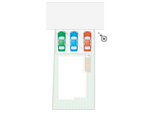 【区画図】 | 久喜市葛梅1丁目　新築戸建　全3棟　1号棟
