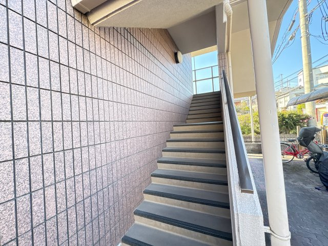 プレ東生駒のバルコニー